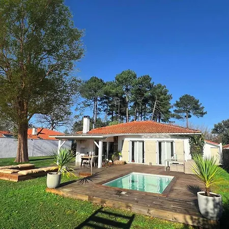 Moderne 3 A Avec Piscine Chauffee A 5 Min De L'ocean - Fr-1-791-37 Villa